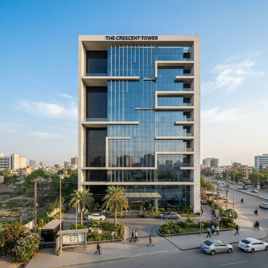 Office Construction — Office building project by IDEAL BUILDERS in Lahore